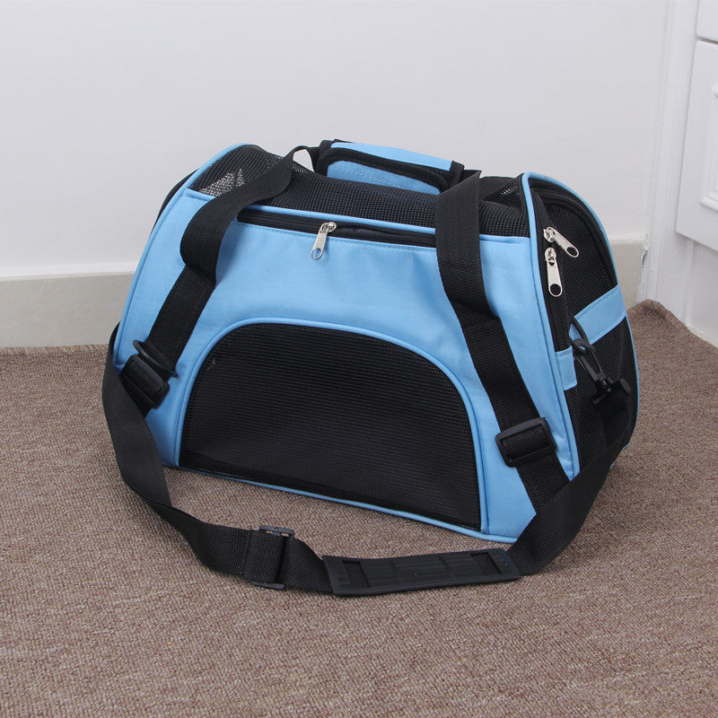 Portable Pet Mesh Carrier Bag