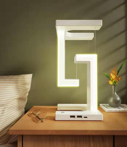 Smartphone Wireless Charging Suspension Table Lamp