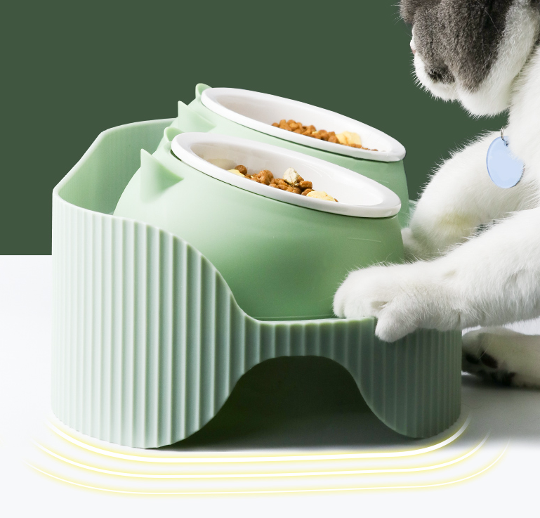 Pet Cat Ceramic Food Bowl