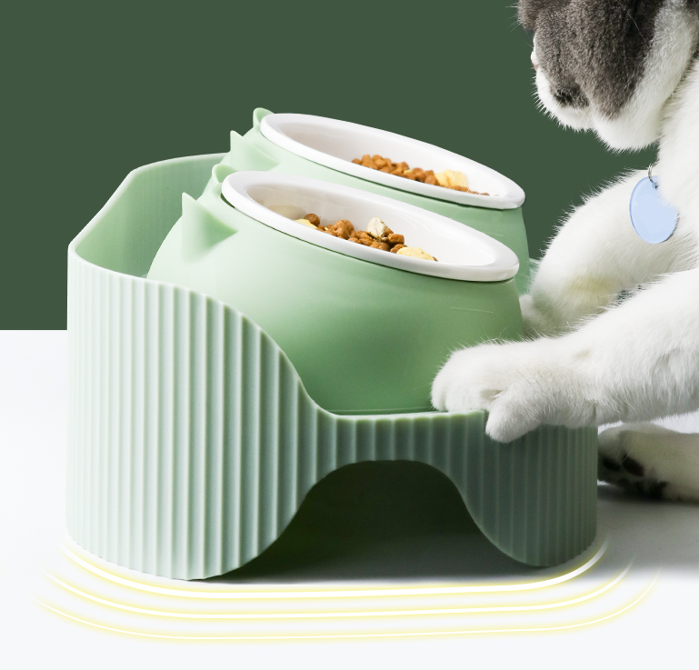 Pet Cat  Ceramic Food Bowl