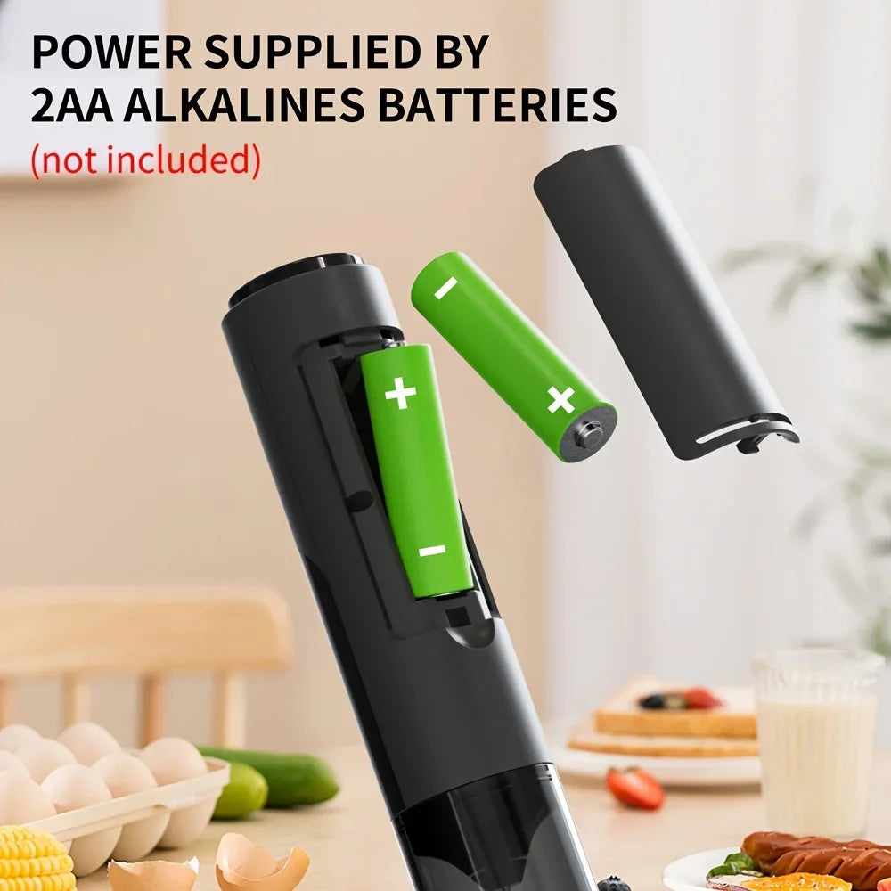 KLT Kitchen Powerful Stirrer Milk Frother Handheld Foam Maker for Lattes Whisk Drink Mixer Coffee Electric  Egg Beater