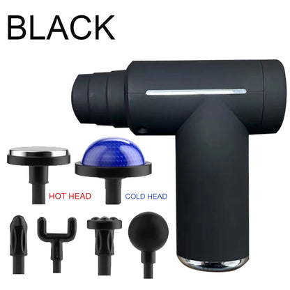 Mini Muscle Massage Gun Body Massager Deep Handheld Percussion Massager For Body Back Neck Leg Cold And Hot Compress Fascia Gun