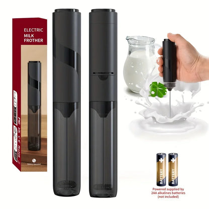 KLT Kitchen Powerful Stirrer Milk Frother Handheld Foam Maker for Lattes Whisk Drink Mixer Coffee Electric  Egg Beater