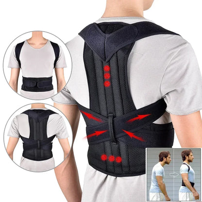 Posture Corrector Back Posture Brace Clavicle Support Stop Slouching and Hunching Adjustable Back Trainer Unisex Correction Belt